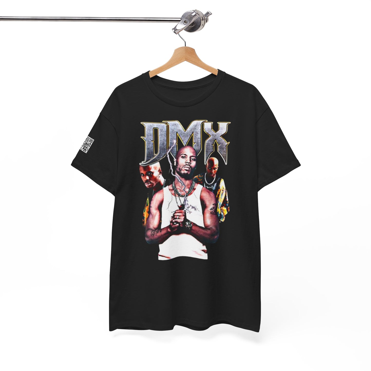 Fusion t-shirt DMX Tribute Unisex Heavy Cotton Tee - Retro Style Graphic T-Shirt