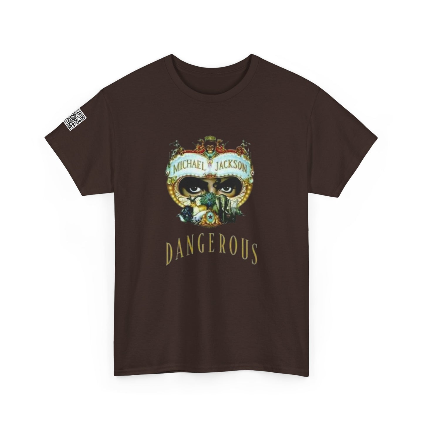 Fusion t-shirt Michael Jackson 'Dangerous' Unisex Heavy Cotton Tee
