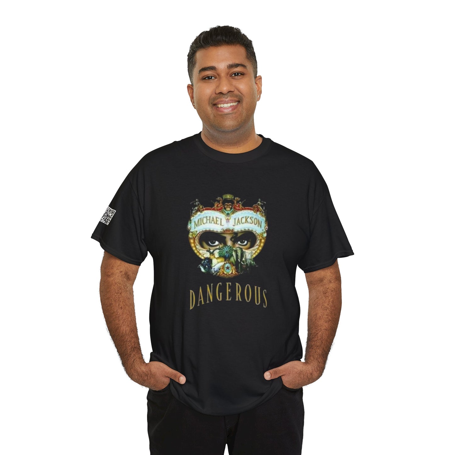 Fusion t-shirt Michael Jackson 'Dangerous' Unisex Heavy Cotton Tee