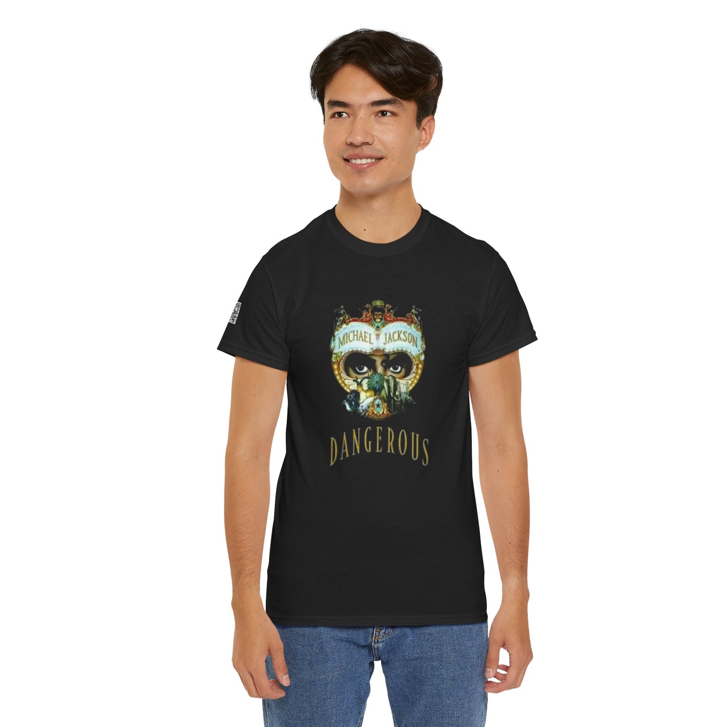 Fusion t-shirt Michael Jackson 'Dangerous' Unisex Heavy Cotton Tee