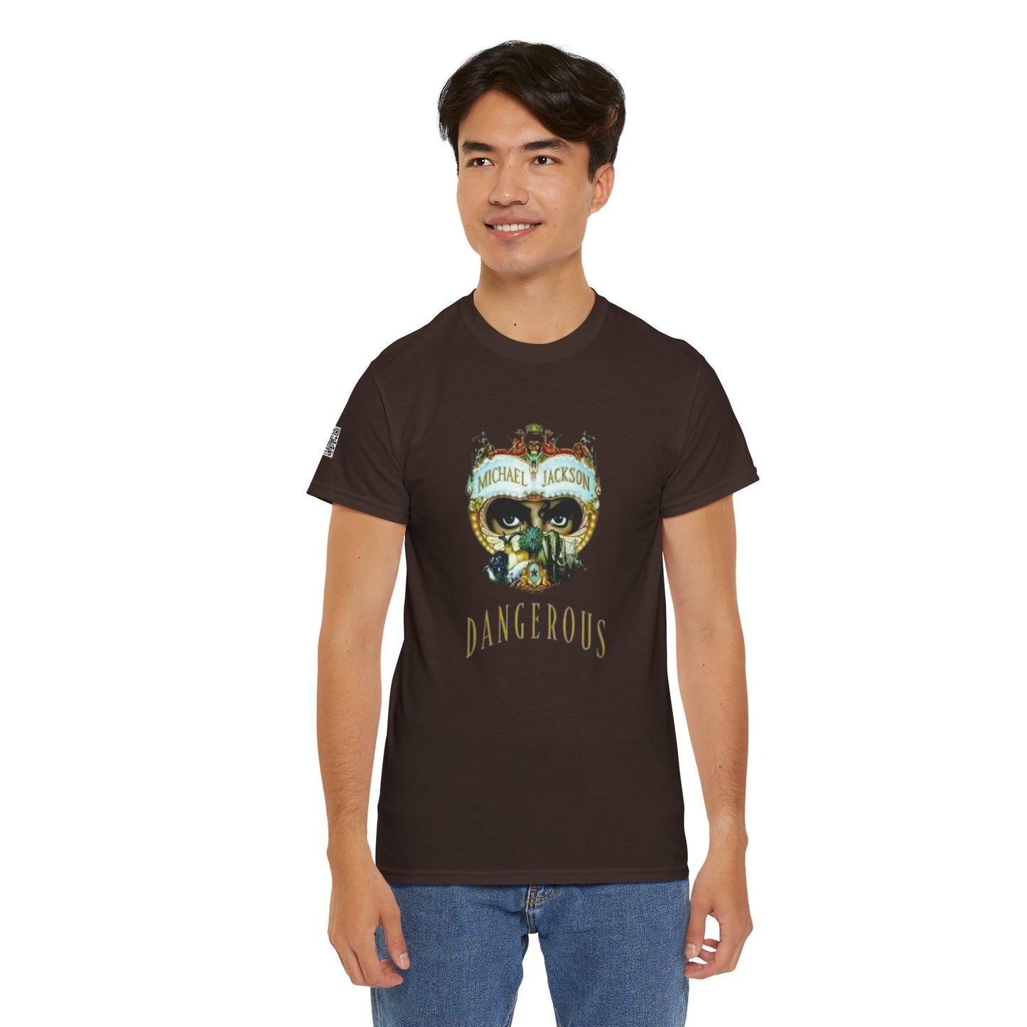 Fusion t-shirt Michael Jackson 'Dangerous' Unisex Heavy Cotton Tee