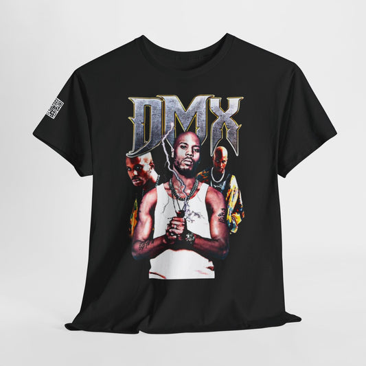 Fusion t-shirt  DMX Tribute Unisex Heavy Cotton Tee - Retro Style Graphic T-Shirt