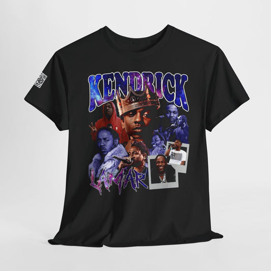 Fusion t-shirt  Kendrick Lamar Tribute Unisex Heavy Cotton Tee - Music Lover Gift