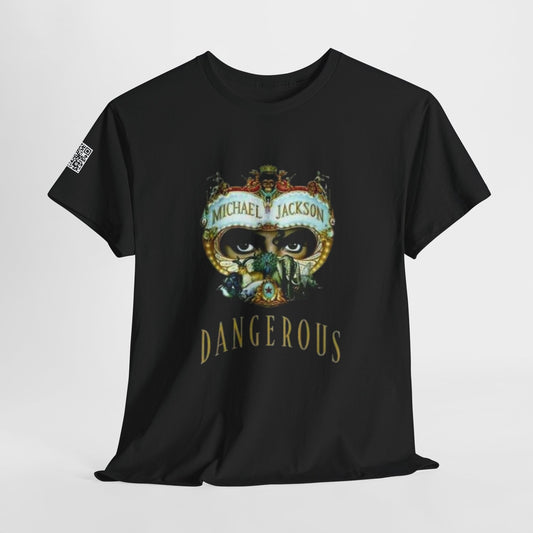 Fusion t-shirt  Michael Jackson 'Dangerous' Unisex Heavy Cotton Tee