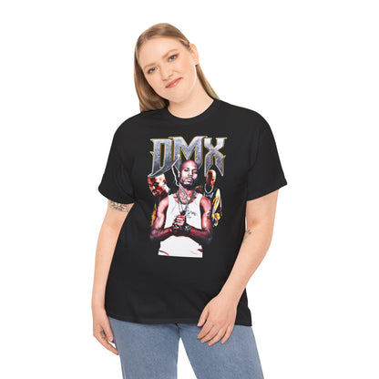 Fusion t-shirt  DMX Tribute Unisex Heavy Cotton Tee - Retro Style Graphic T-Shirt