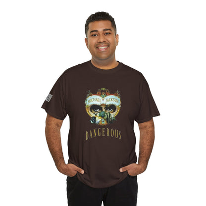 Fusion t-shirt  Michael Jackson 'Dangerous' Unisex Heavy Cotton Tee