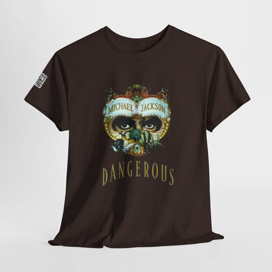 Fusion t-shirt  Michael Jackson 'Dangerous' Unisex Heavy Cotton Tee