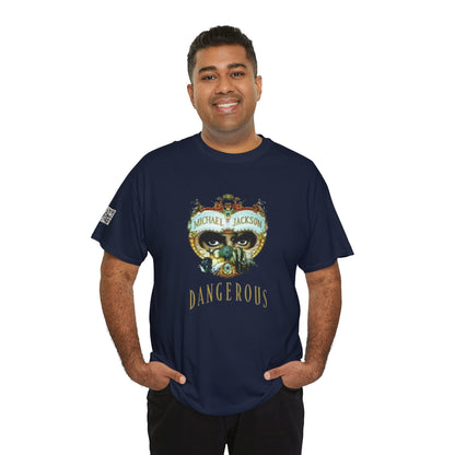 Fusion t-shirt  Michael Jackson 'Dangerous' Unisex Heavy Cotton Tee