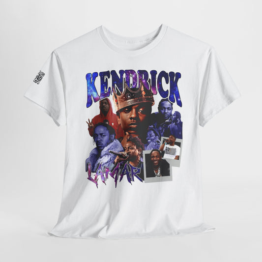 Fusion t-shirt  Kendrick Lamar Tribute Unisex Heavy Cotton Tee - Music Lover Gift